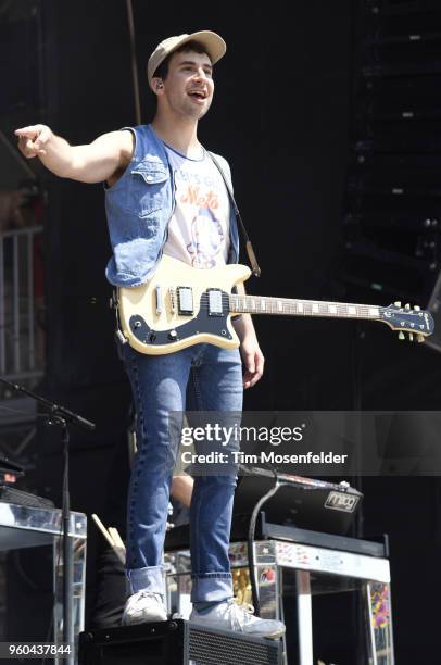 Jack Antonoff of Bleachers performs during the 2018 Hangout Festival on May 19, 2018 in Gulf Shores, Alabama.