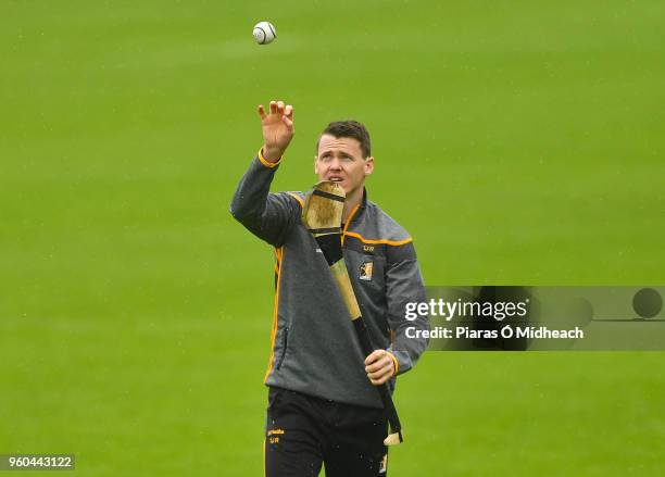 Kilkenny , Ireland - 20 May 2018; TJ Reid of Kilkenny walks the pitch prior to the Leinster GAA Hurling Senior Championship Round 2 match between...