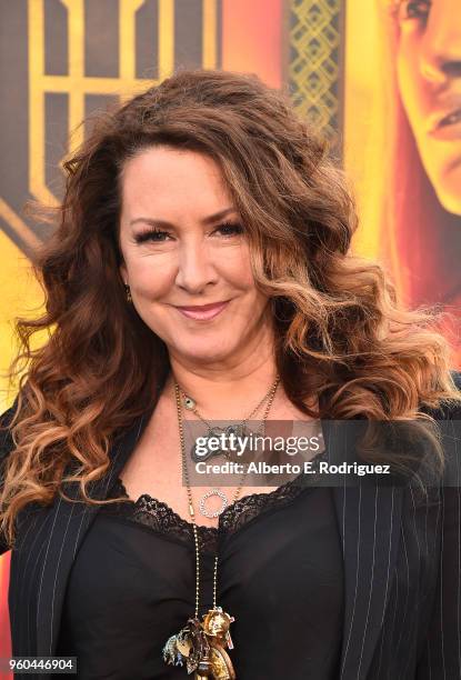 Actress Joely Fisher attends the premiere of Global Road Entertainment's "Hotel Artemis" at Regency Village Theatre on May 19, 2018 in Westwood,...