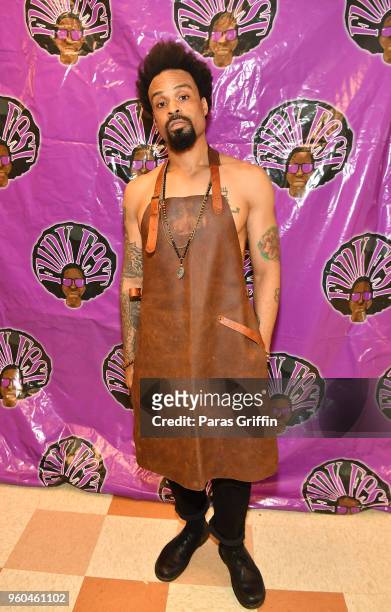 Singer Bilal attends 2018 Funk Fest Tour at Wolf Creek Amphitheater on May 19, 2018 in Atlanta, Georgia.