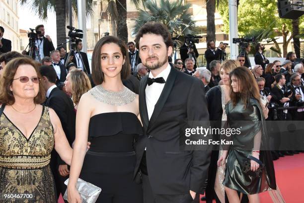 Shawky and Dina Emam attend the Closing Ceremony & screening of 'The Man Who Killed Don Quixote' during the 71st annual Cannes Film Festival at...