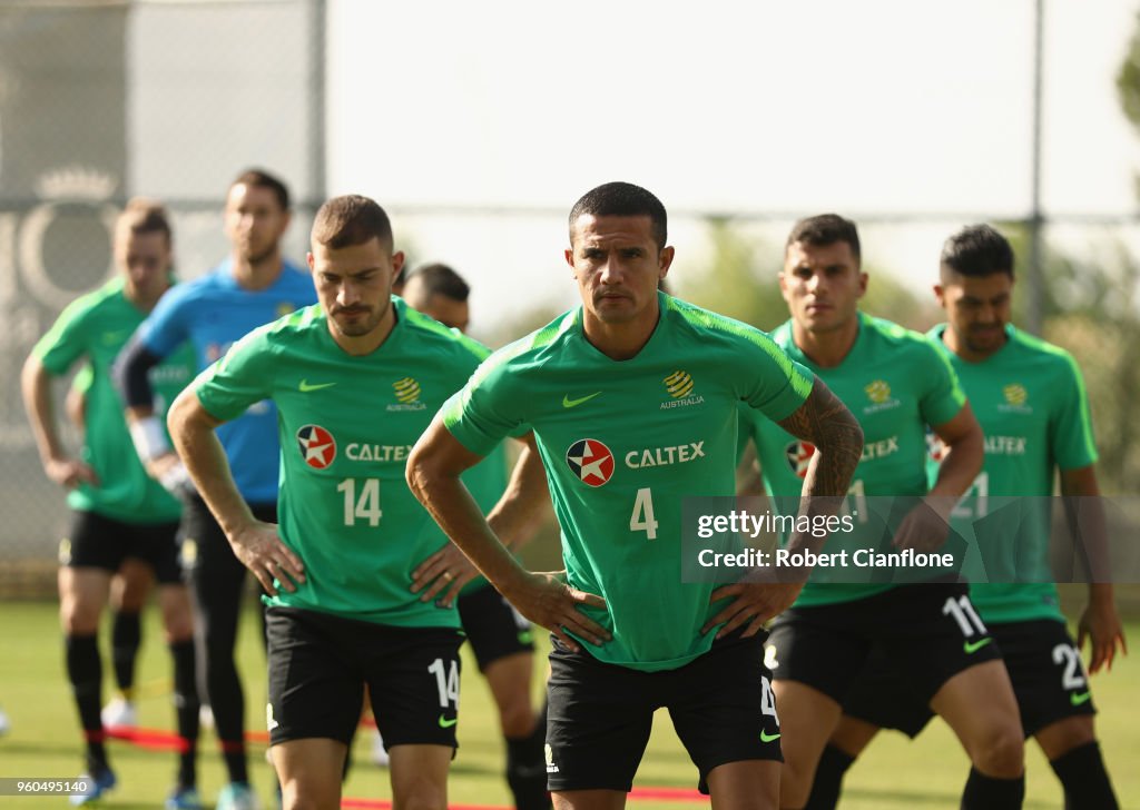 Australian Socceroos Training Session