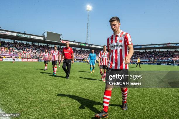 Halil Dervisoglu of Sparta Rotterdam during the Dutch Jupiler League play-offs final match between Sparta Rotterdam and FC Emmen at the Sparta...