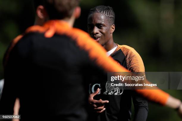 Terence Kongolo of Holland during the Training Holland at the KNVB Campus on May 20, 2018 in Zeist Netherlands