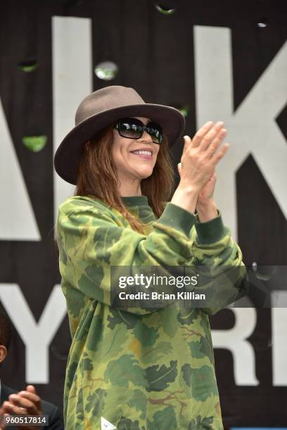 Rosie Perez attends the 2018 AIDS Walk New York on May 20, 2018 in New York City.