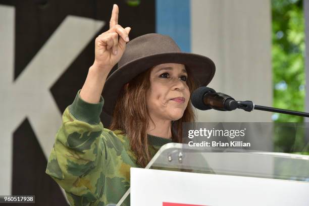 Rosie Perez attends the 2018 AIDS Walk New York on May 20, 2018 in New York City.