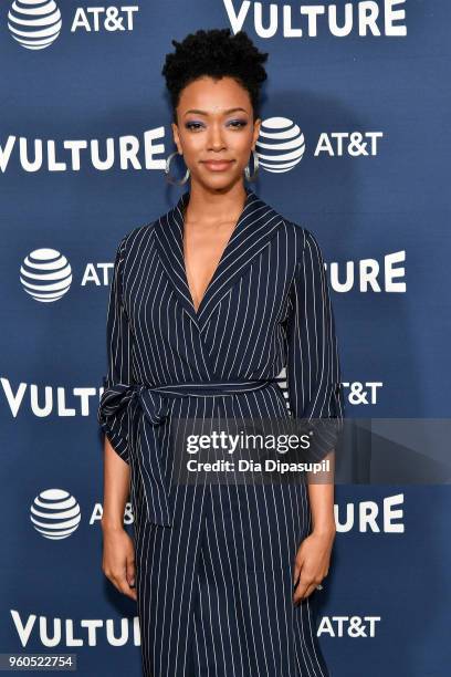 Actor Sonequa Martin-Green attends Day Two of the Vulture Festival Presented By AT&T at Milk Studios on May 20, 2018 in New York City.