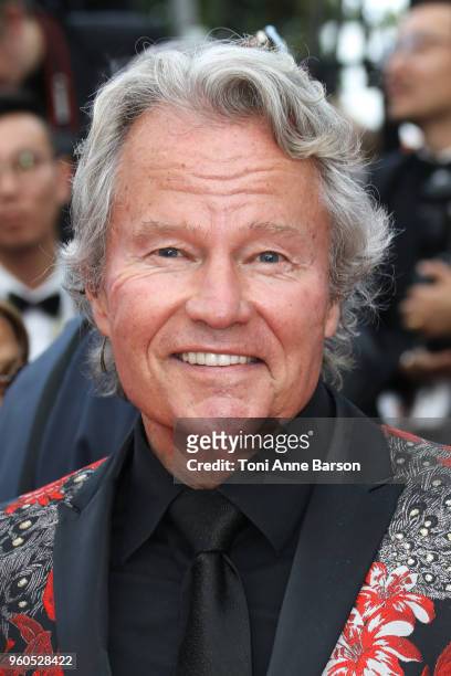 John Savage attends the screening of "The Wild Pear Tree " during the 71st annual Cannes Film Festival at Palais des Festivals on May 18, 2018 in...