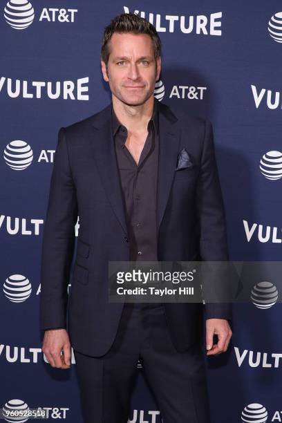 Peter Hermann attends the 2018 Vulture Festival at Milk Studios on May 19, 2018 in New York City.