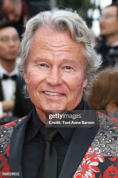 John Savage attends the screening of "The Wild Pear Tree " during the 71st annual Cannes Film Festival at Palais des Festivals on May 18, 2018 in...