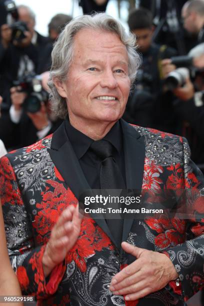 John Savage attends the screening of "The Wild Pear Tree " during the 71st annual Cannes Film Festival at Palais des Festivals on May 18, 2018 in...