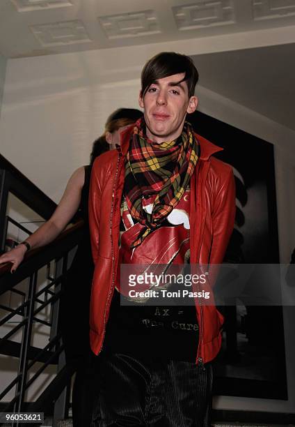 Designer Kilian Kerner arrives at the Michalsky Style Night during the Mercedes-Benz Fashion Week Berlin Autumn/Winter 2010 at the...