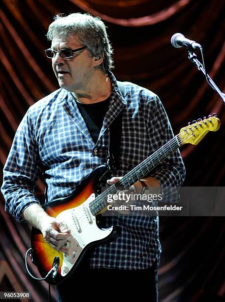 Steve Miller performs as part of the Tribute to the life of Norton Buffalo at the Fox Theatre on January 22, 2010 in Oakland, California.