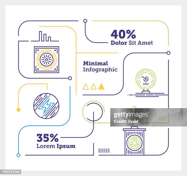 ilustrações, clipart, desenhos animados e ícones de trabalho eficiência mini infográfico - gas meter