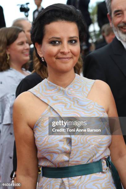 Najat Vallaud-Belkacem attends the screening of "The Wild Pear Tree " during the 71st annual Cannes Film Festival at Palais des Festivals on May 18,...