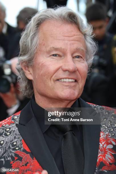 John Savage attends the screening of "The Wild Pear Tree " during the 71st annual Cannes Film Festival at Palais des Festivals on May 18, 2018 in...