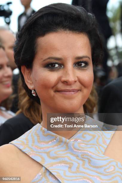 Najat Vallaud-Belkacem attends the screening of "The Wild Pear Tree " during the 71st annual Cannes Film Festival at Palais des Festivals on May 18,...