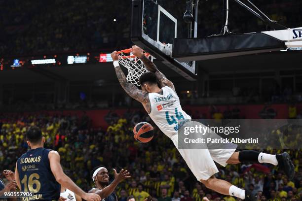 Jeffery Taylor, #44 of Real Madrid n action during the 2018 Turkish Airlines EuroLeague F4 Championship Game between Real Madrid v Fenerbahce Dogus...