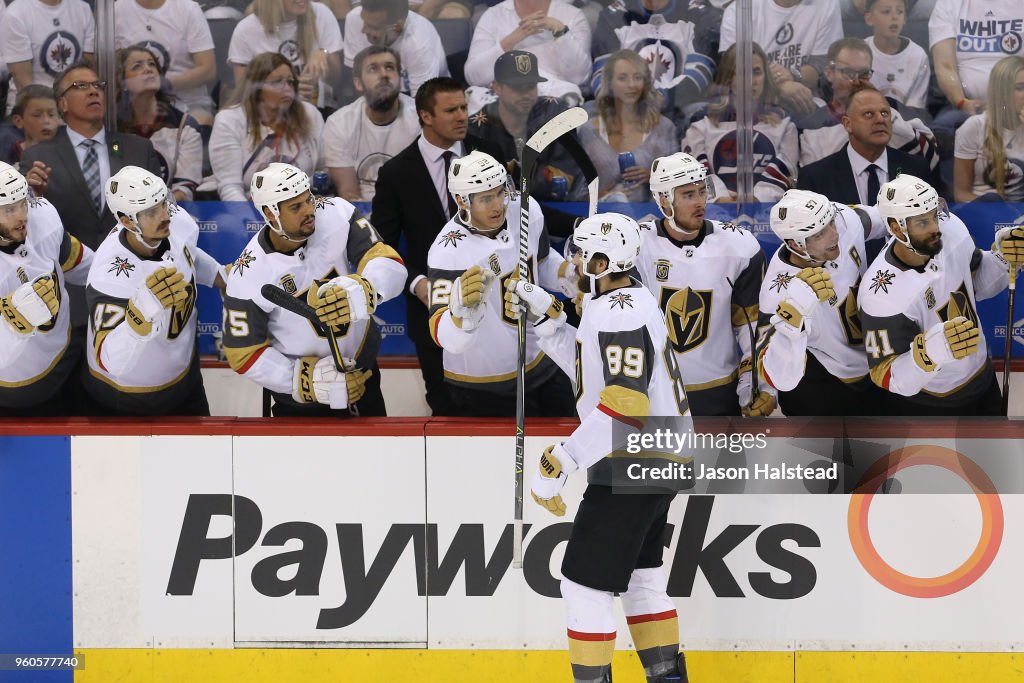 Vegas Golden Knights v Winnipeg Jets - Game Five