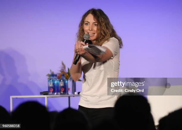 Erin Gibson speaks onstage during "Throwing Shade Live" on Day Two of the Vulture Festival Presented By AT&T at Milk Studios on May 20, 2018 in New...