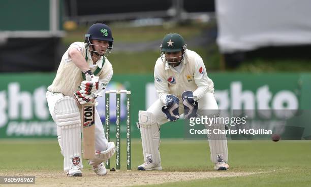 William Porterfield of Ireland during the third day of the test cricket match between Ireland and Pakistan on May 13, 2018 in Malahide, Ireland.