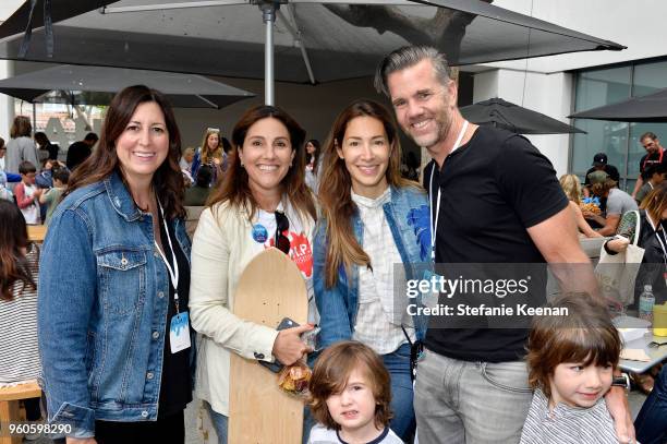 Lauren Taschen, Brooke Kanter and guests attend Hammer Museum K.A.M.P. 2018 at Hammer Museum on May 20, 2018 in Los Angeles, California.