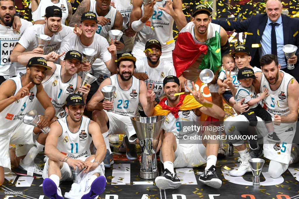 TOPSHOT-BASKETBALL-EUROLEAGUE-FINAL-FOUR-REAL MADRID-FENERBAHCE