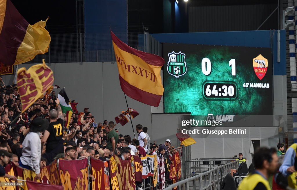 US Sassuolo v AS Roma - Serie A