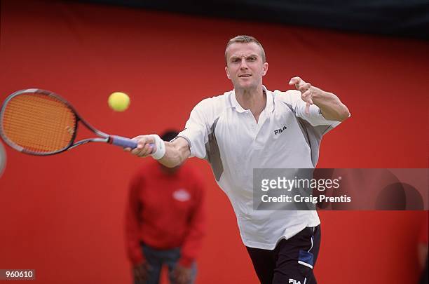 Karol Kucera of Slovakia in action during the Stella Artois Championships second round match held at the Queen's Club, in London. \ Mandatory Credit:...