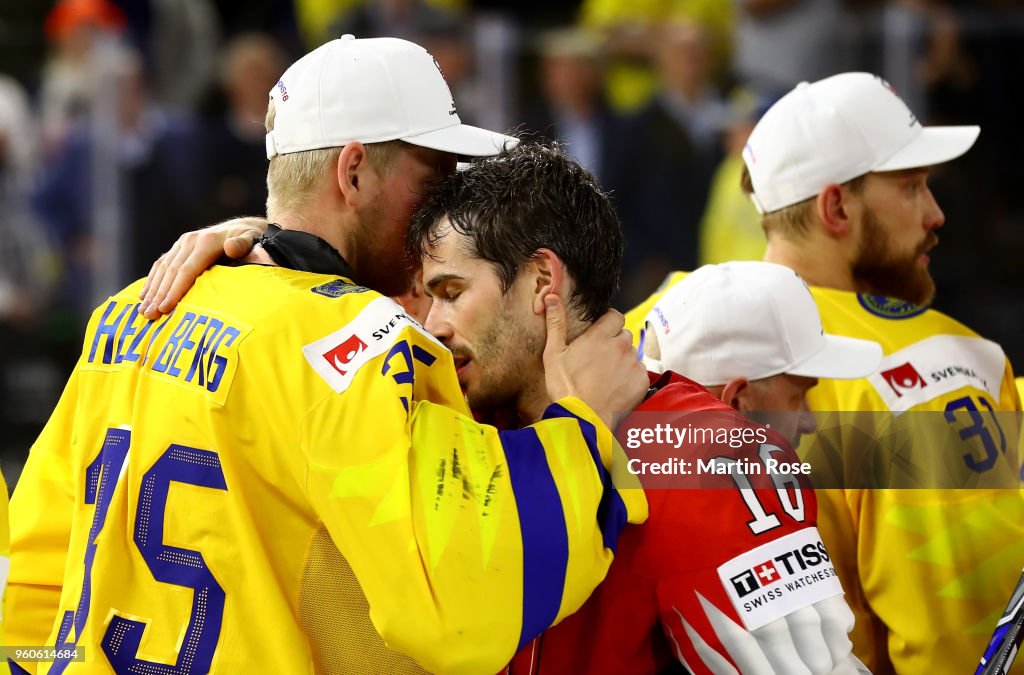 Sweden v Switzerland - 2018 IIHF Ice Hockey World Championship Gold Medal Game