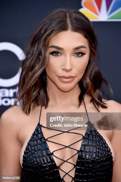 Influencer Chantel Jeffries attends the 2018 Billboard Music Awards at MGM Grand Garden Arena on May 20, 2018 in Las Vegas, Nevada.