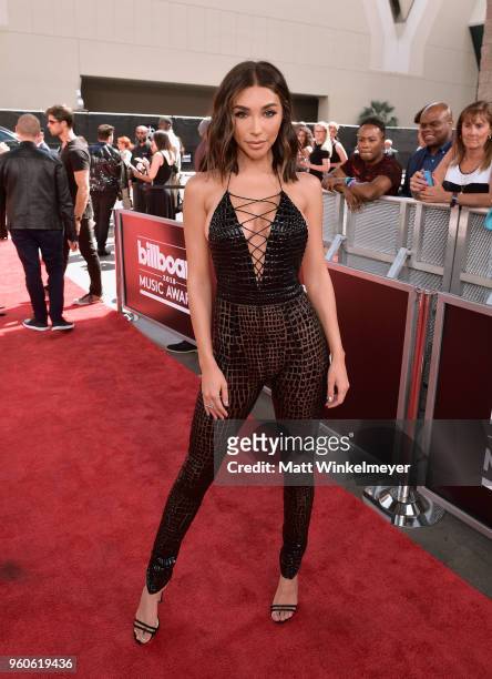 Chantel Jeffries attends the 2018 Billboard Music Awards at MGM Grand Garden Arena on May 20, 2018 in Las Vegas, Nevada.