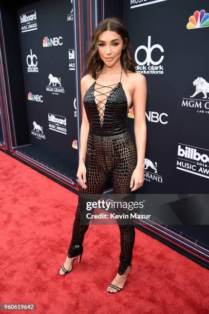 Influencer Chantel Jeffries attends the 2018 Billboard Music Awards at MGM Grand Garden Arena on May 20, 2018 in Las Vegas, Nevada.