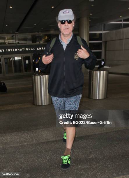 Will Ferrell is seen at LAX on May 20, 2018 in Los Angeles, California.