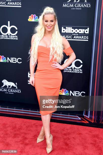 Internet personality Gigi Gorgeous attends the 2018 Billboard Music Awards at MGM Grand Garden Arena on May 20, 2018 in Las Vegas, Nevada.