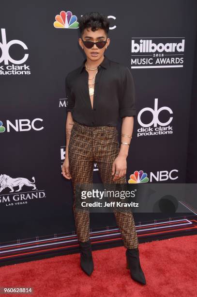 Influencer Bretman Rock attends the 2018 Billboard Music Awards at MGM Grand Garden Arena on May 20, 2018 in Las Vegas, Nevada.