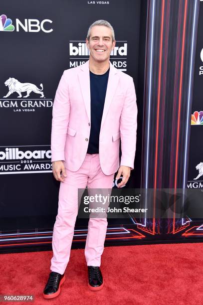 Personality Andy Cohen attends the 2018 Billboard Music Awards at MGM Grand Garden Arena on May 20, 2018 in Las Vegas, Nevada.