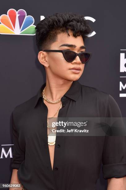 Influencer Bretman Rock attends the 2018 Billboard Music Awards at MGM Grand Garden Arena on May 20, 2018 in Las Vegas, Nevada.