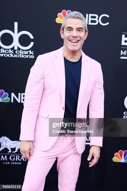 Personality Andy Cohen attends the 2018 Billboard Music Awards at MGM Grand Garden Arena on May 20, 2018 in Las Vegas, Nevada.