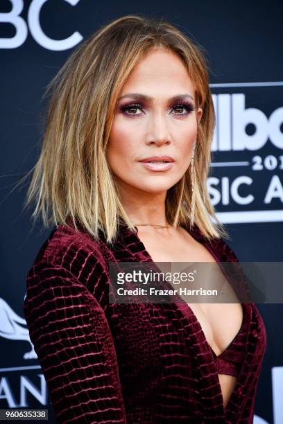 Recording artist Jennifer Lopez attends the 2018 Billboard Music Awards at MGM Grand Garden Arena on May 20, 2018 in Las Vegas, Nevada.