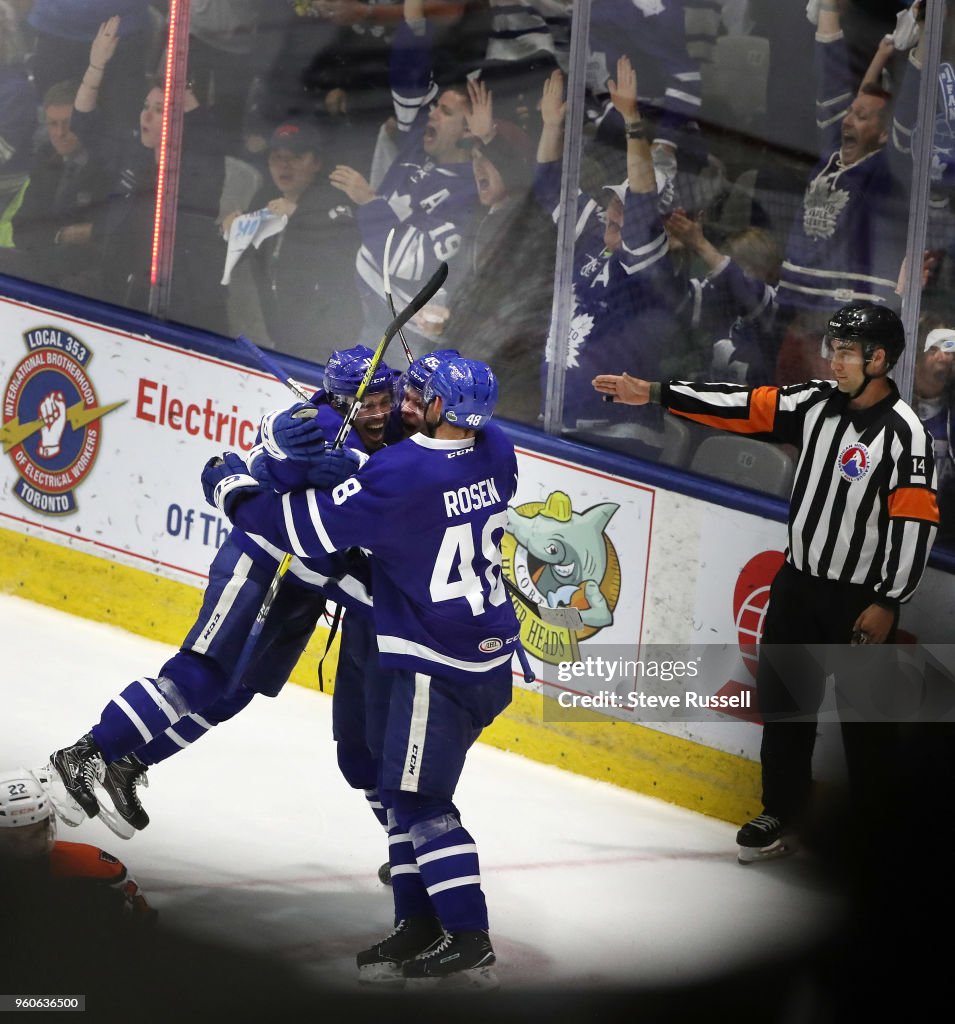 Toronto Marlies play the Lehigh Valley Phantoms in game two of the AHL Eastern Conference final in the Calder Cup play-offs