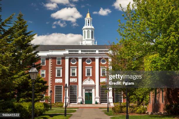 美國麻塞諸塞州波士頓哈佛商學院 - harvard university 個照片及圖片檔