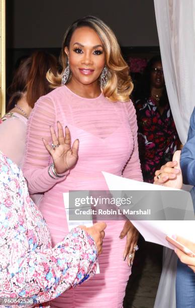 Actress Vivica A. Fox attends the 10th Annual Pink Pump Affair Charity Gala Fundraiser at The Beverly Hills Hotel on May 20, 2018 in Beverly Hills,...