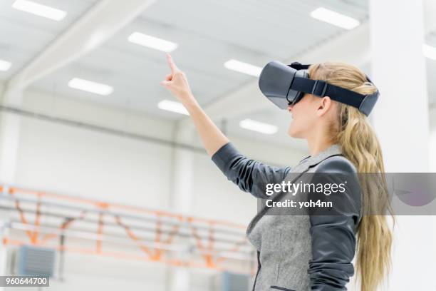 augmented reality & warehouse manager - finger goggles stock pictures, royalty-free photos & images