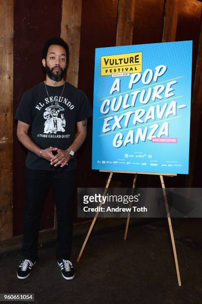 Comedian Wyatt Cenac attends the Vulture Festival presented by AT&T - Comedy Show at The Bell House on May 20, 2018 in Brooklyn, New York.