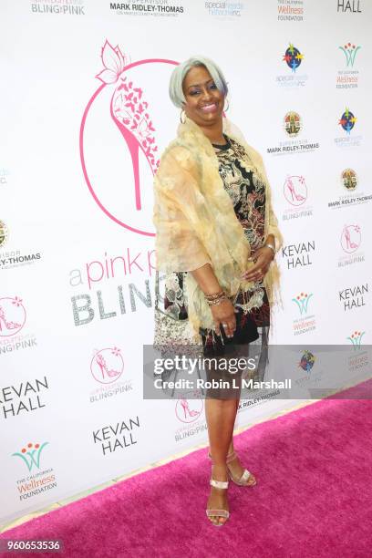 Cheryl Gully attends the 10th Annual Pink Pump Affair Charity Gala Fundraiser at The Beverly Hills Hotel on May 20, 2018 in Beverly Hills, California.