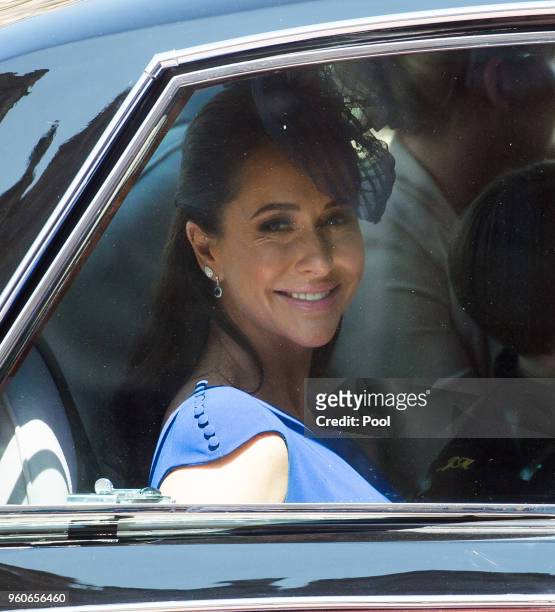 Jessica Mulroney the wedding of Prince Harry to Ms Meghan Markle at St George's Chapel, Windsor Castle on May 19, 2018 in Windsor, England. Prince...