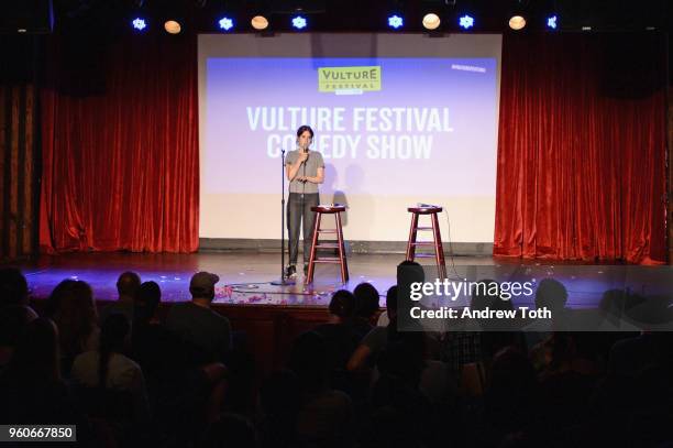 Ana Fabrega performs onstage during the Vulture Festival presented by AT&T - Comedy Show at The Bell House on May 20, 2018 in Brooklyn, New York.