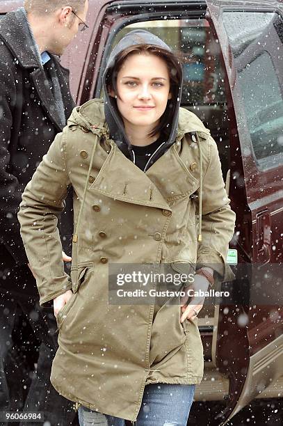 Actress Kristen Stewart attends the 2010 Sundance Film Festival on January 23, 2010 in Park City, Utah.