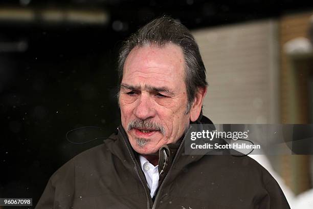 Actor Tommy Lee Jones attends the 2010 Sundance Film Festival on January 23, 2010 in Park City, Utah.